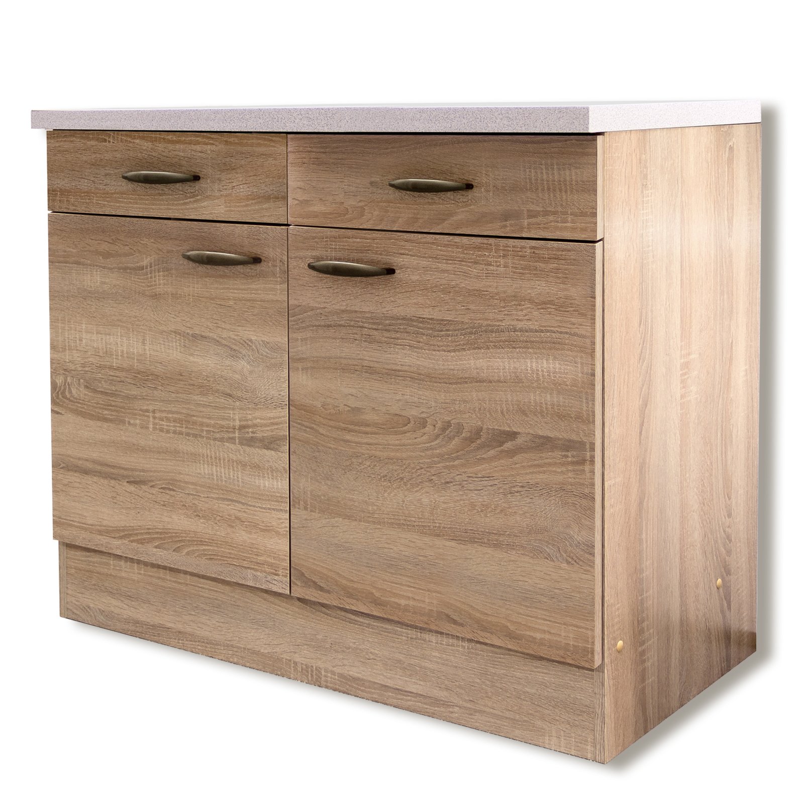 Anrichte OSLO Sonoma Eiche 100 cm breit Unterschränke