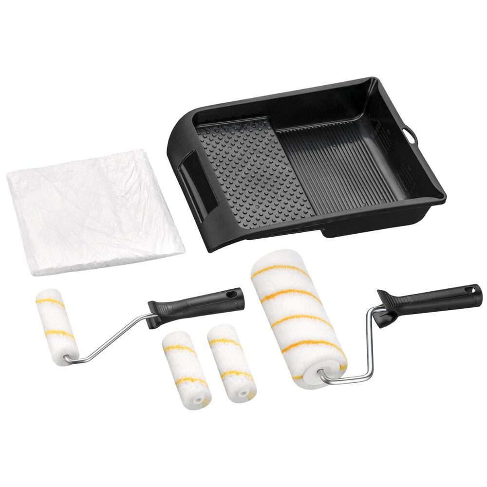 Fiberglas Rollen Set 3-teilig - Laminierrollen Für Harz GFK Reparatur