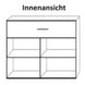 Kommode - Pinie weiß - 123 cm breit