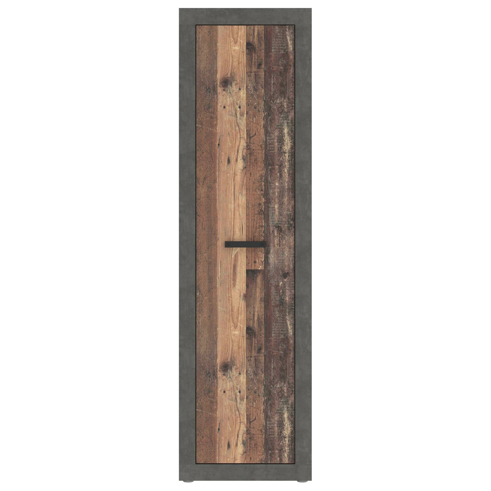 Garderobenschrank - bei Online Wood Beton-Optik | - Old kaufen Vintage ROLLER