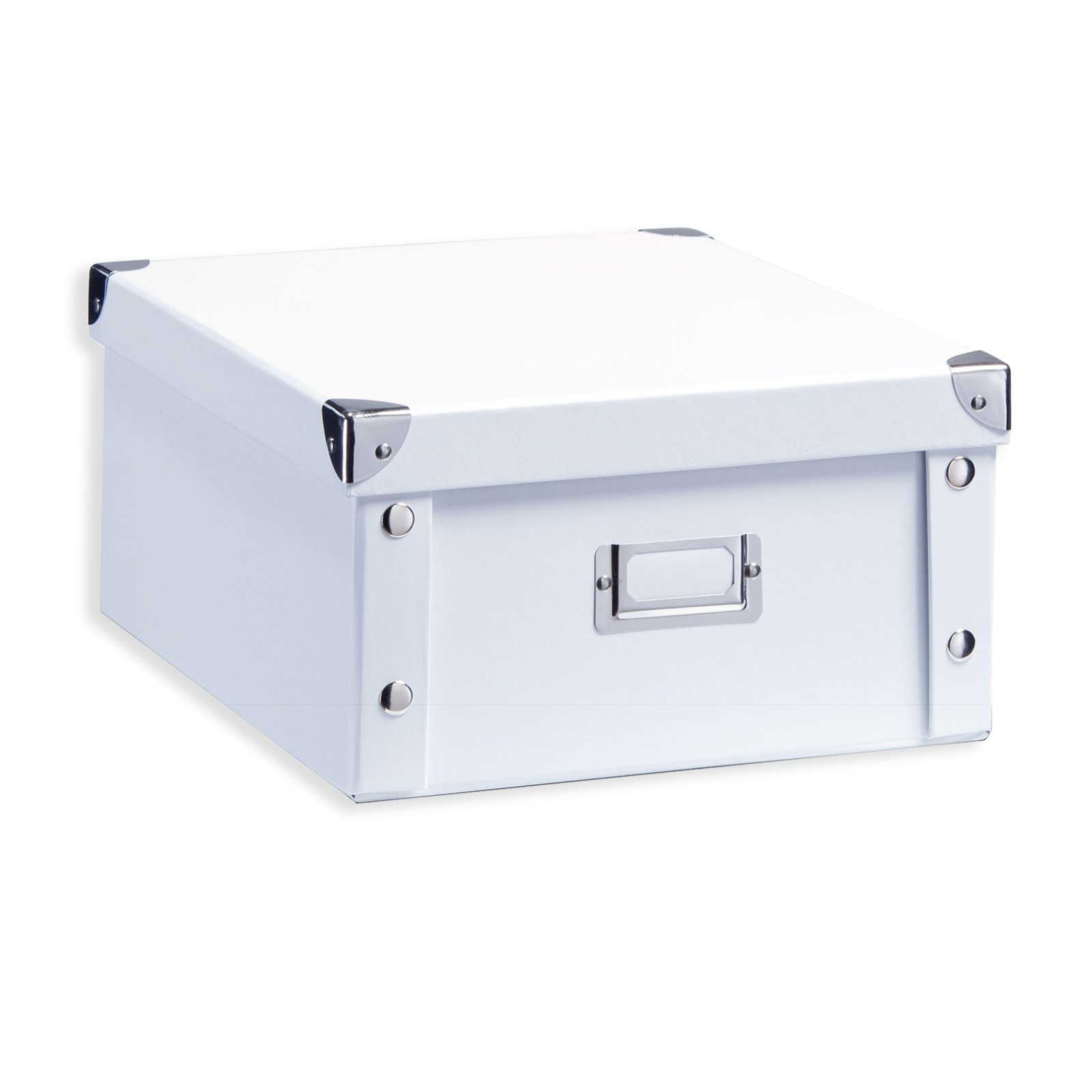 Aufbewahrungsbox - weiß - Pappe - Größe S | Dekorative Boxen & Körbe