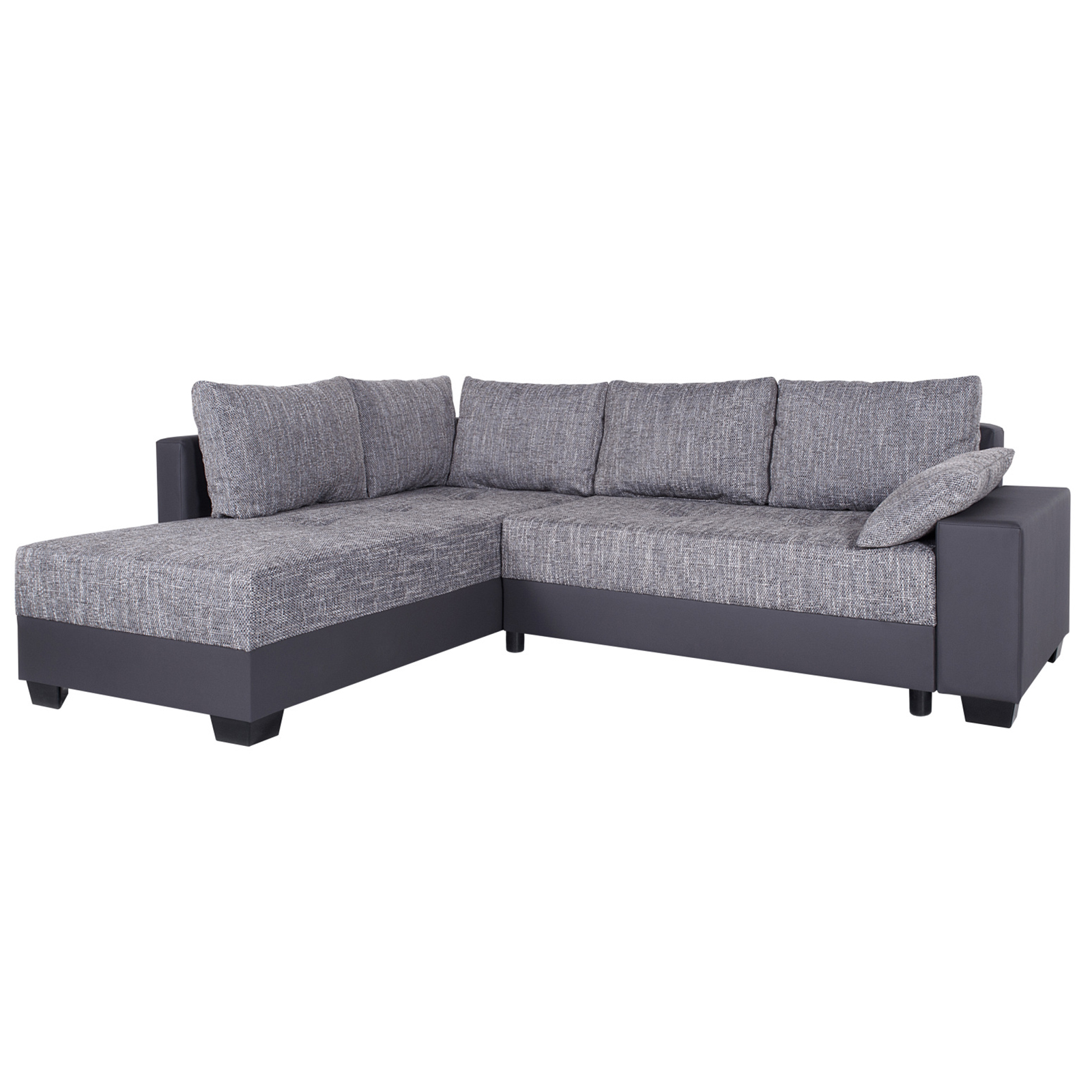 Ecksofa Schwarz Federkern Mit Relaxfunktionen Von Roller Ansehen