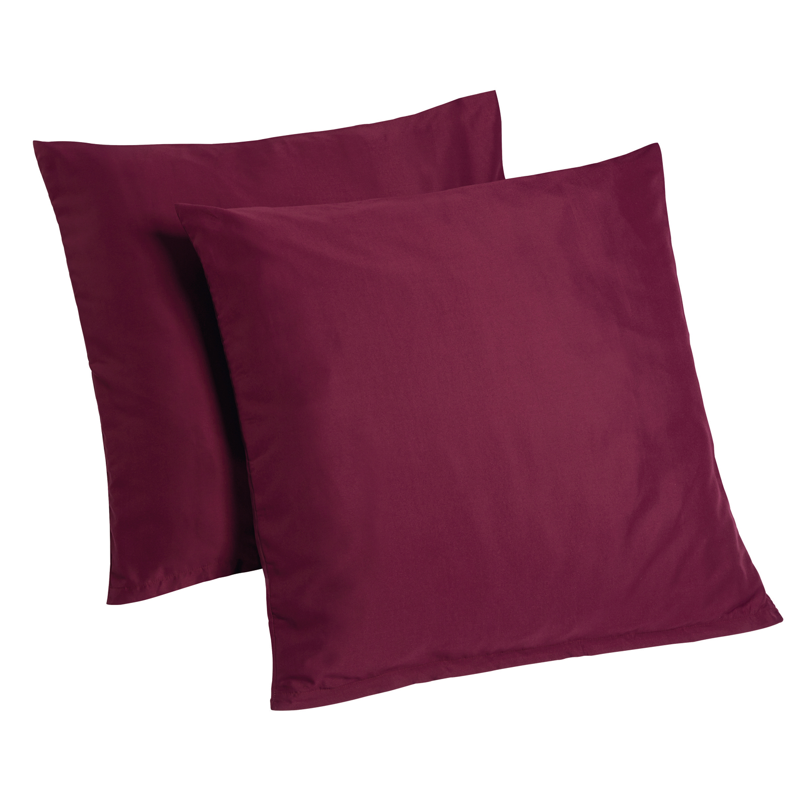 2er-Pack Kissenbezug - beere - 40x40 cm