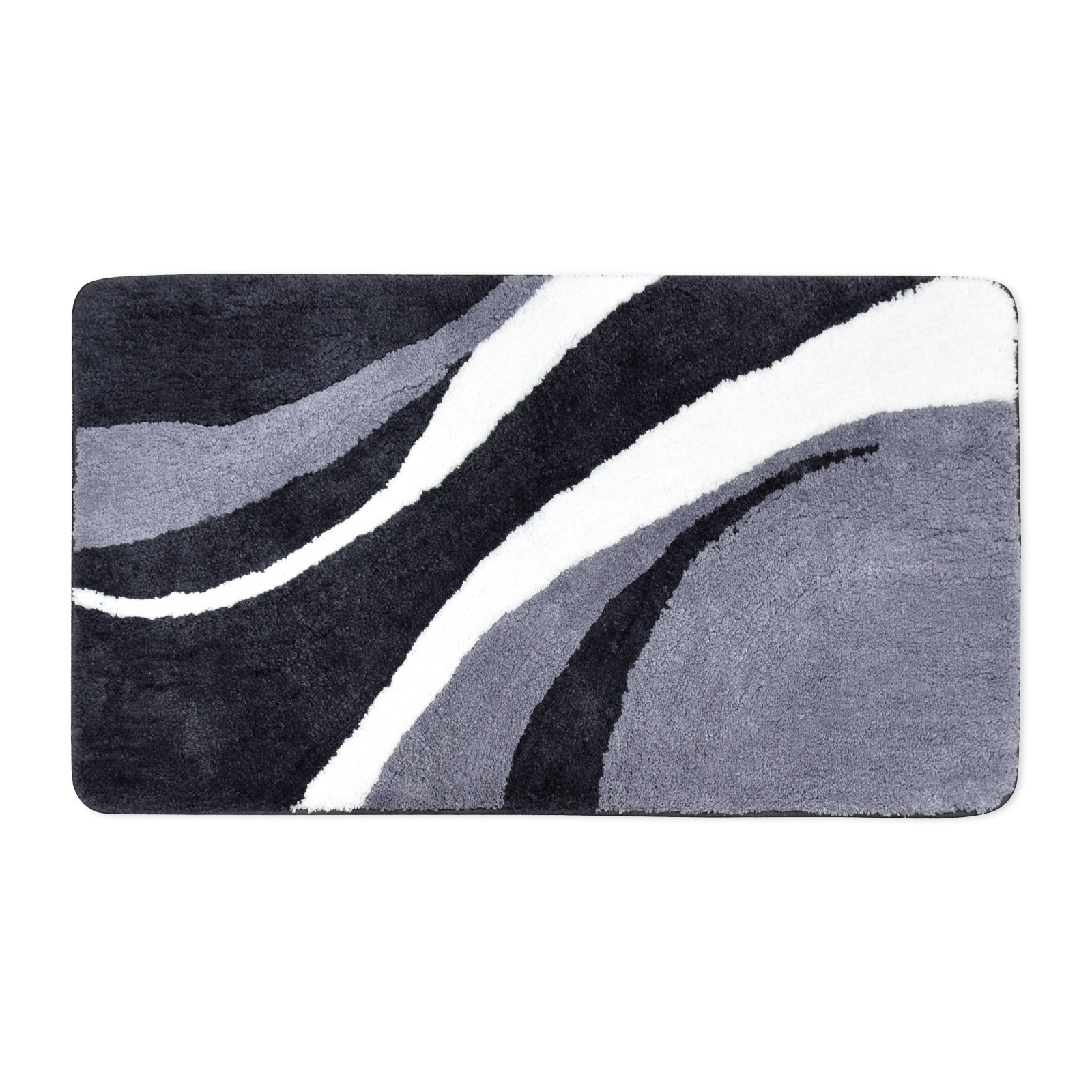 Badteppich - grau - 70x120 cm | Online bei ROLLER kaufen