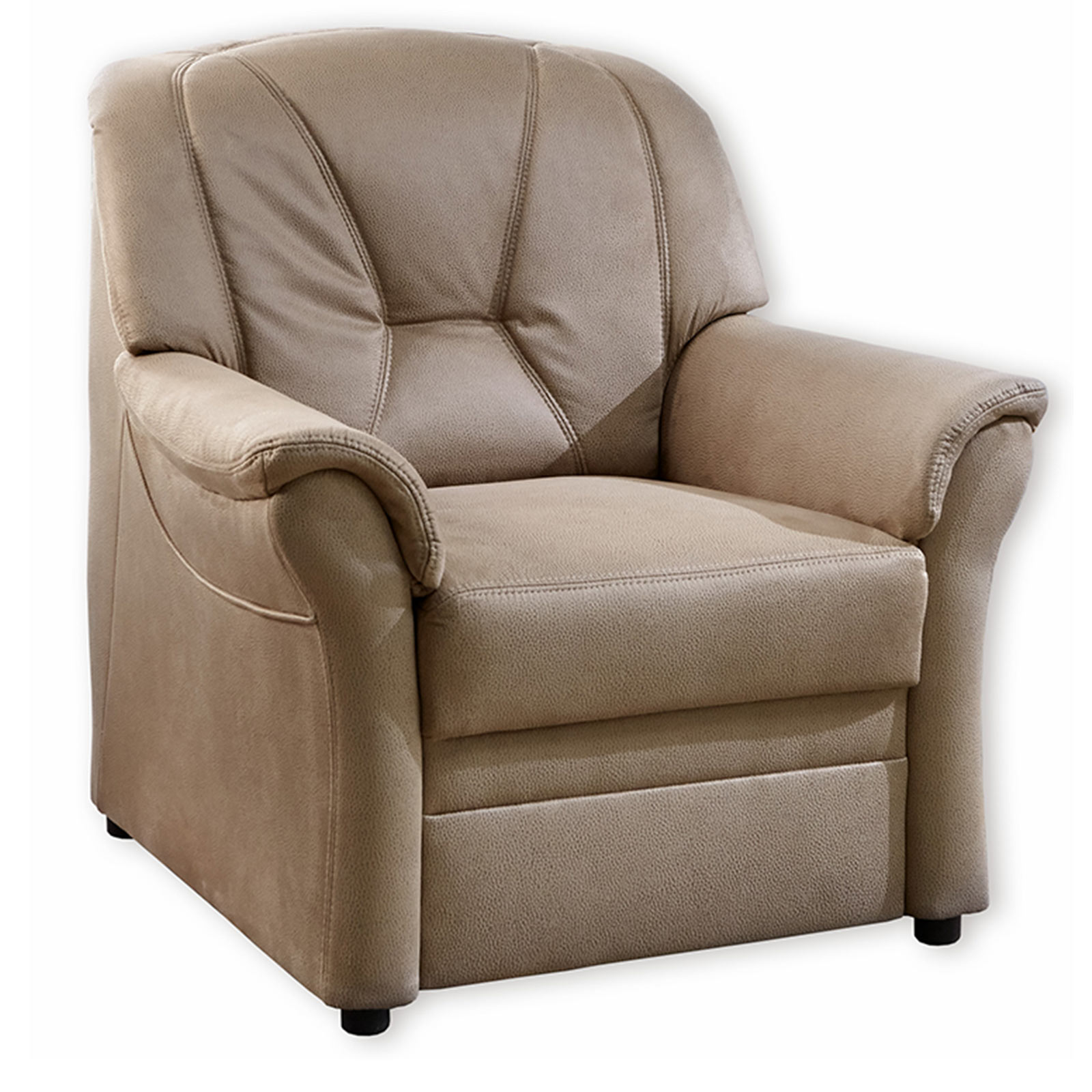 Sessel - sand - Super-Bonell-Federkern