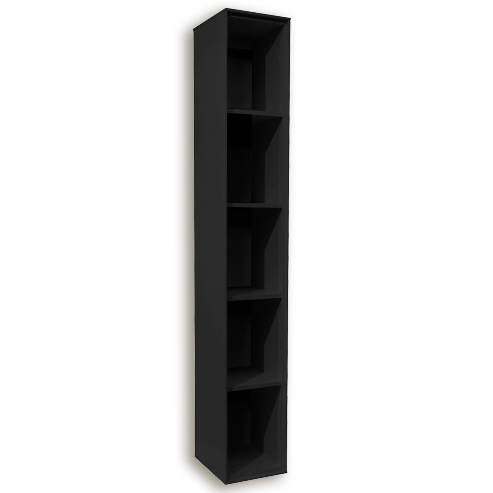 Hängeregal - Schwarzstahloptik - 172 cm
