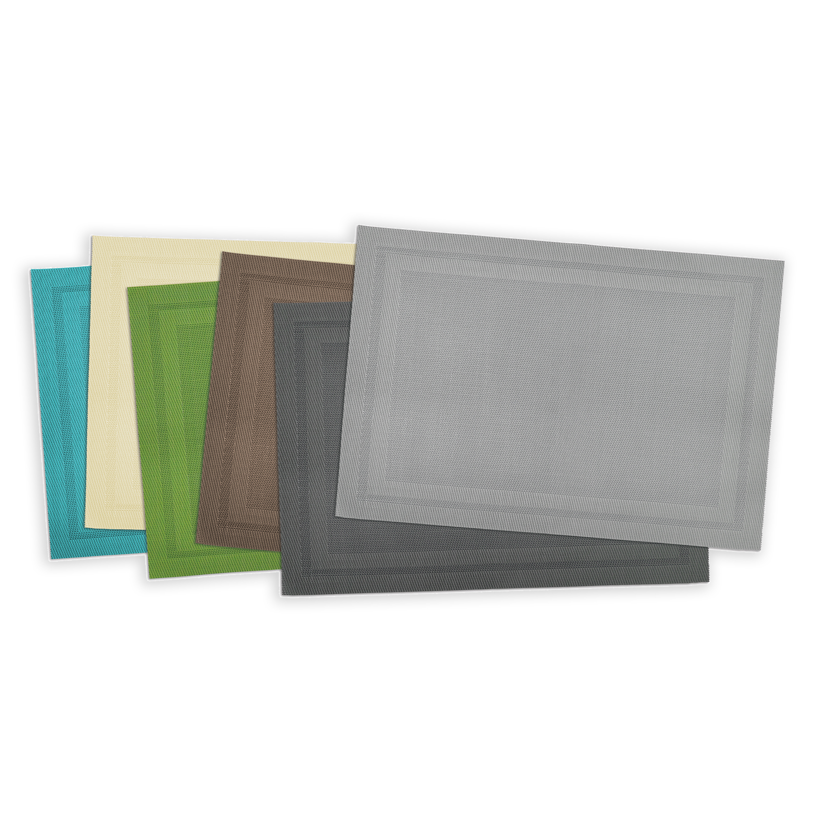 Tichset mit Rahmen - sortiert - 4er-Set - 45x30 cm