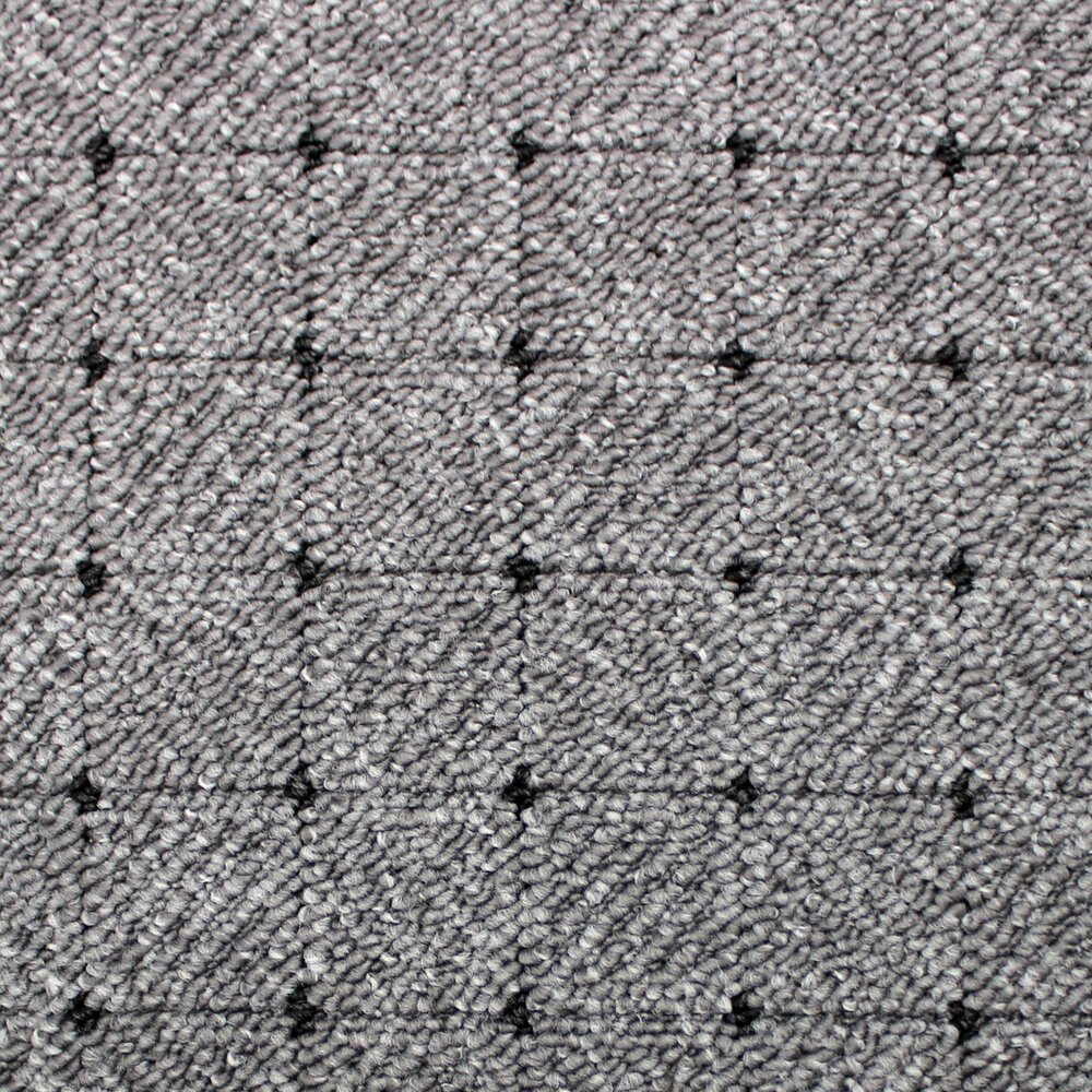 Teppichboden AACHEN - grau - 5 Meter breit