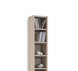 CD-DVD-Regal - Sonoma Eiche - 185 cm hoch - 0131001605