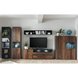 Highboard TEXAS - Schwarzstahloptik - Texas Oak - 118 cm