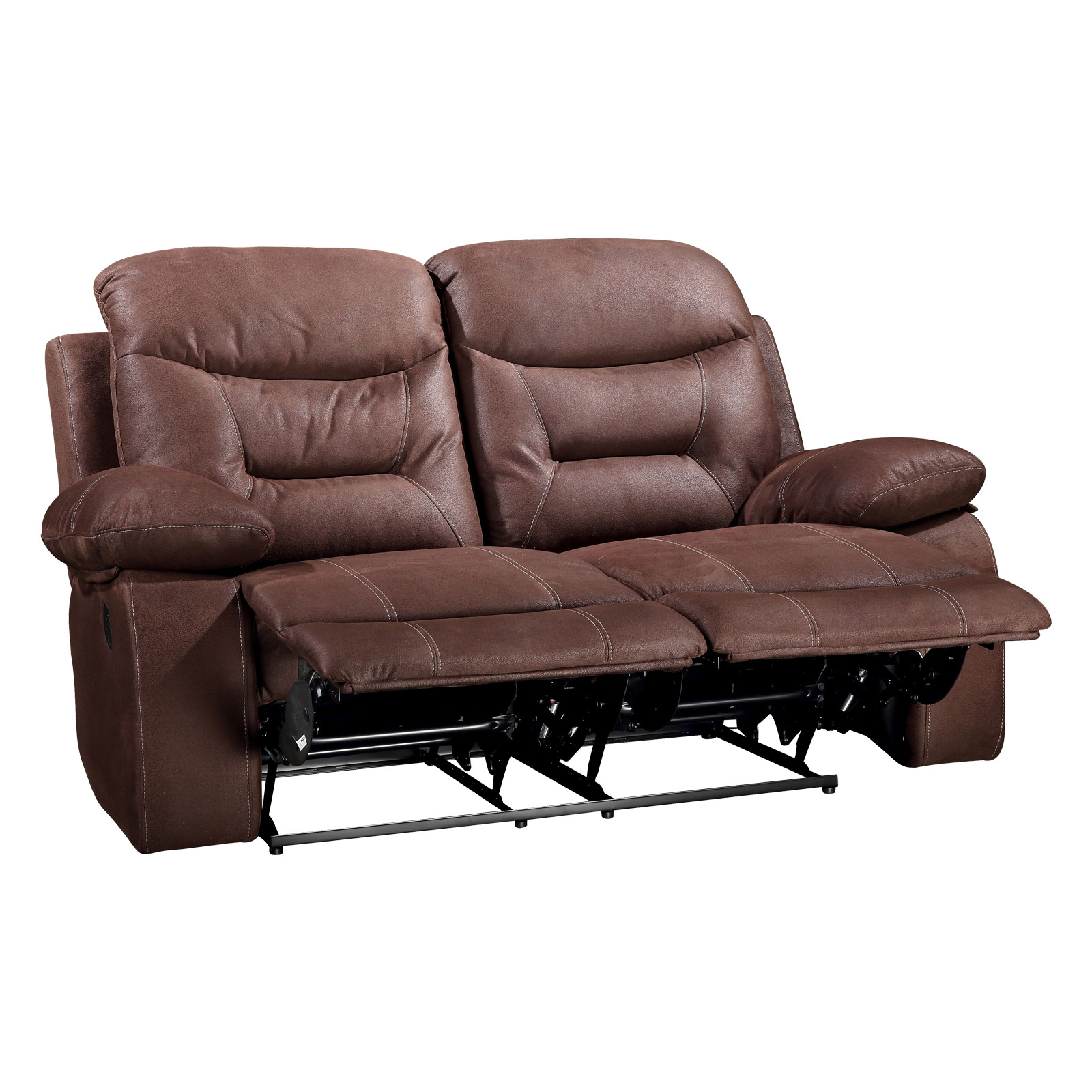2-Sitzer Sofa - dunkelbraun - mit Relaxfunktion | Online ...