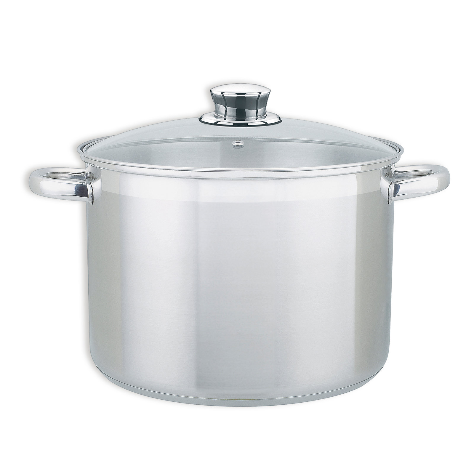 Kochtopf XXL - silber - 10 Liter - Ø 26 cm