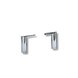 Fuß-Set 2-teilig 980.000581 - chrom