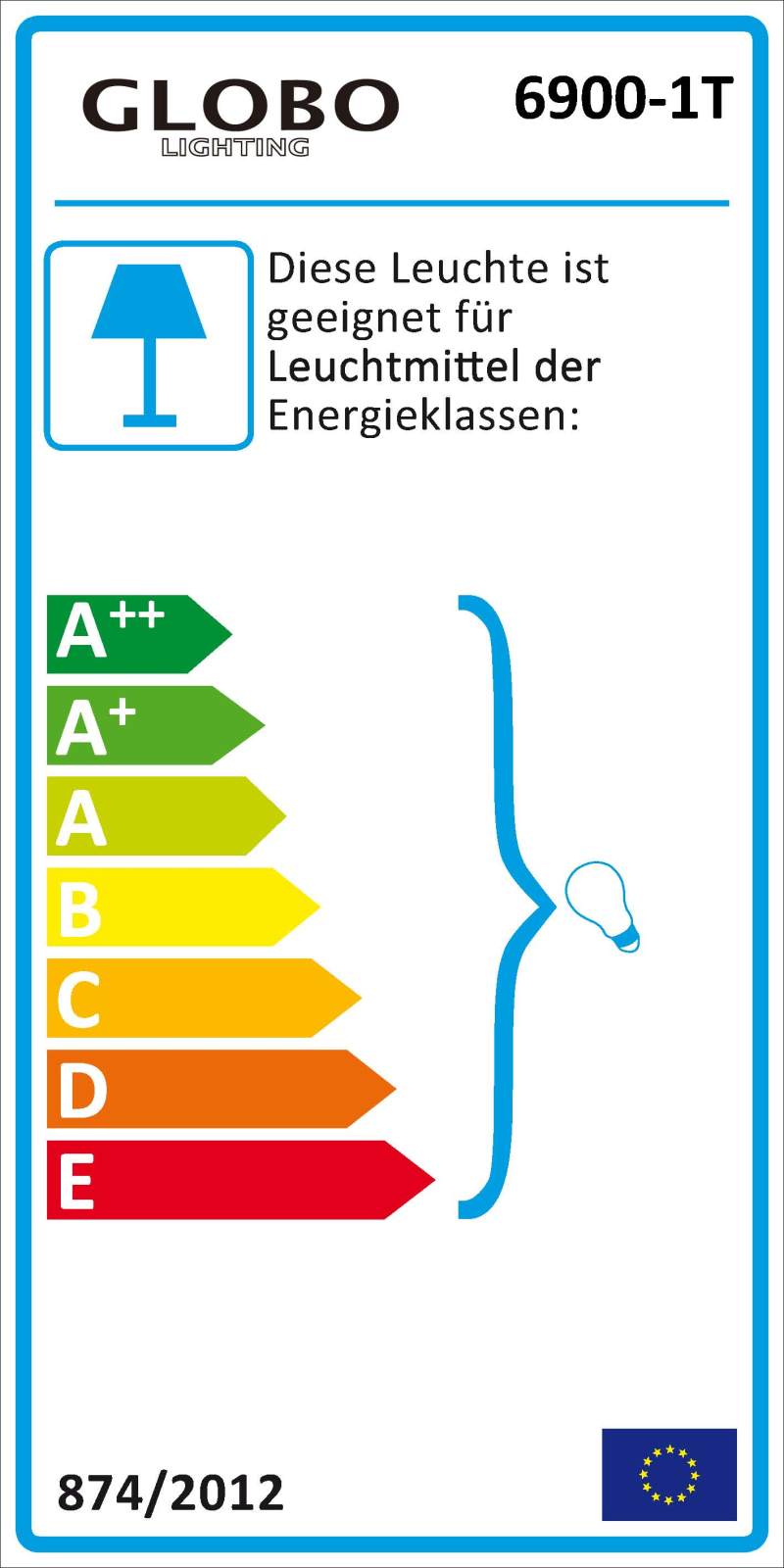 Tischleuchte - Altmessing - 1-flammig