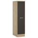 Apothekerschrank - anthrazit-Sonoma Eiche - 30 cm breit