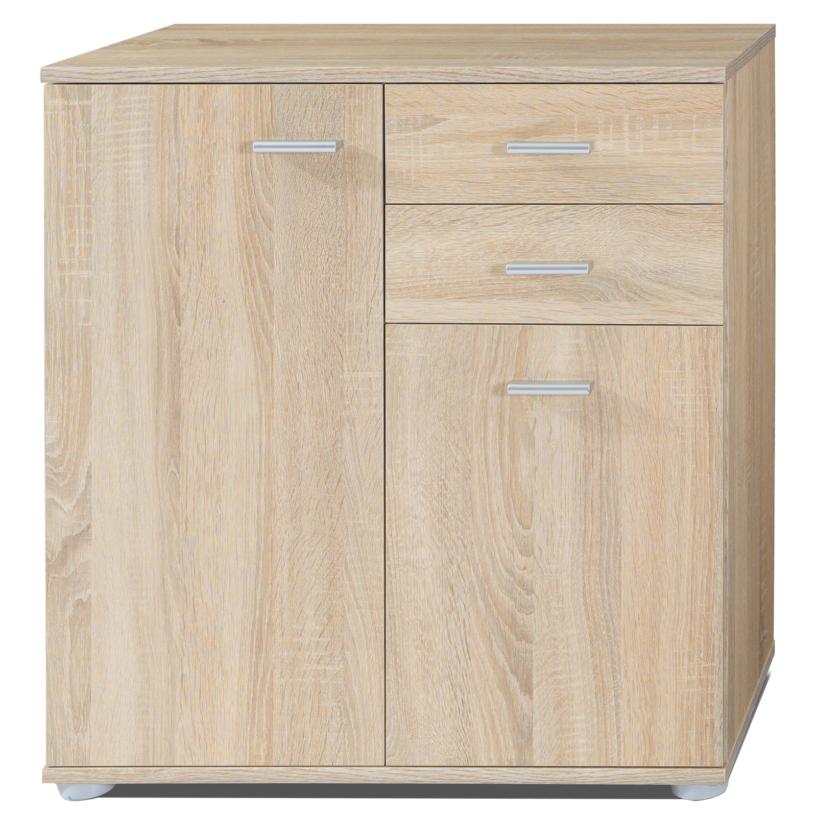 Kommode Sonoma Eiche Türen und Schubladen 71 cm