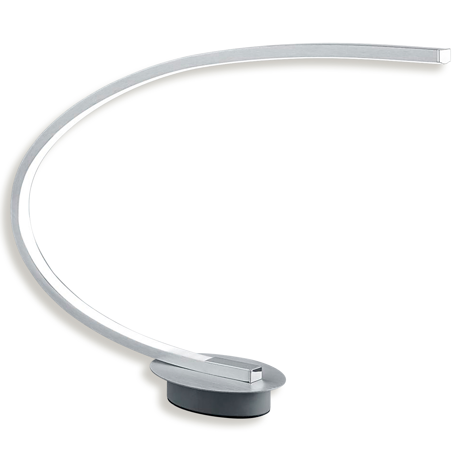 LED-Tischleuchte - Alu - satiniert