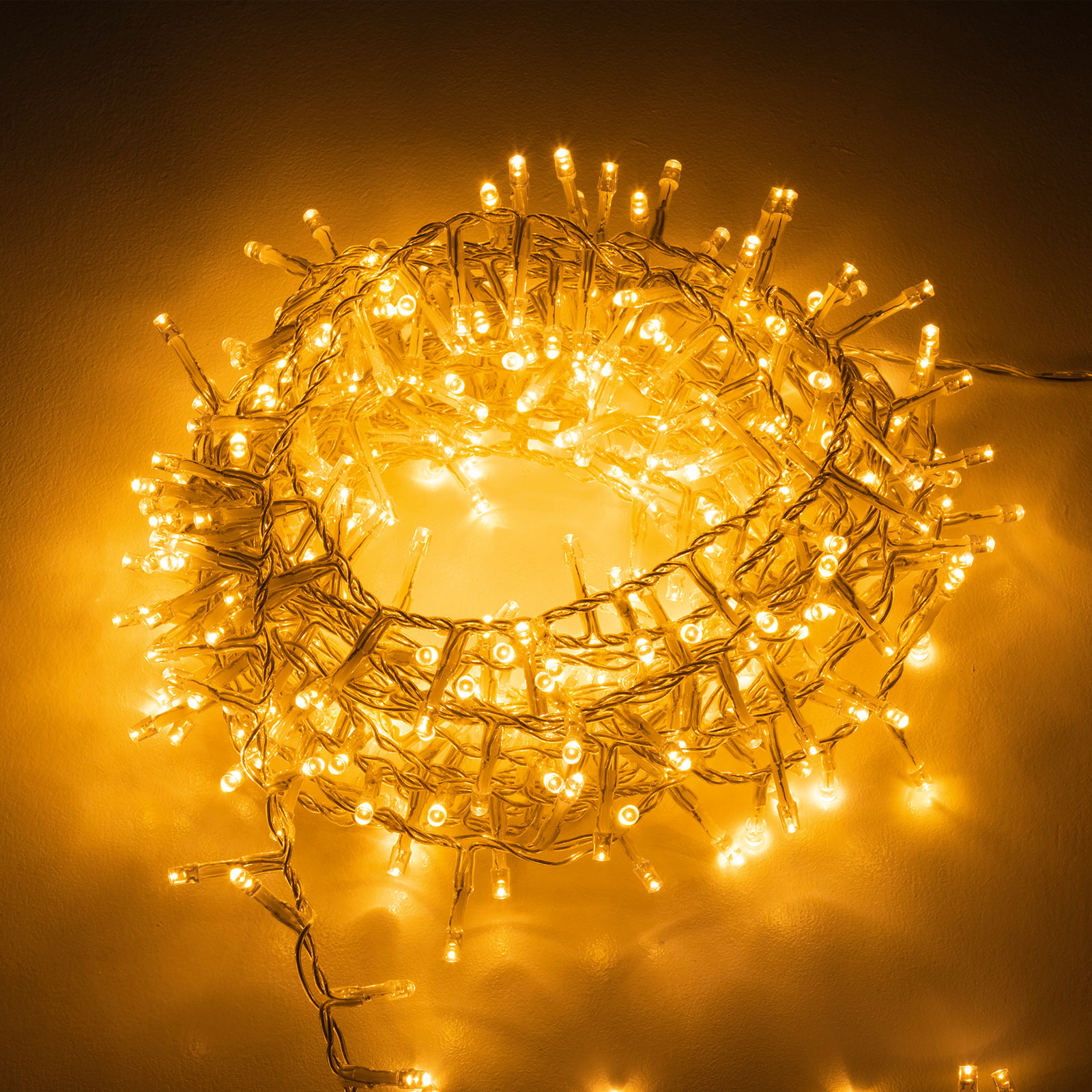 LED-Lichterkette - warmweiß - 18 Meter