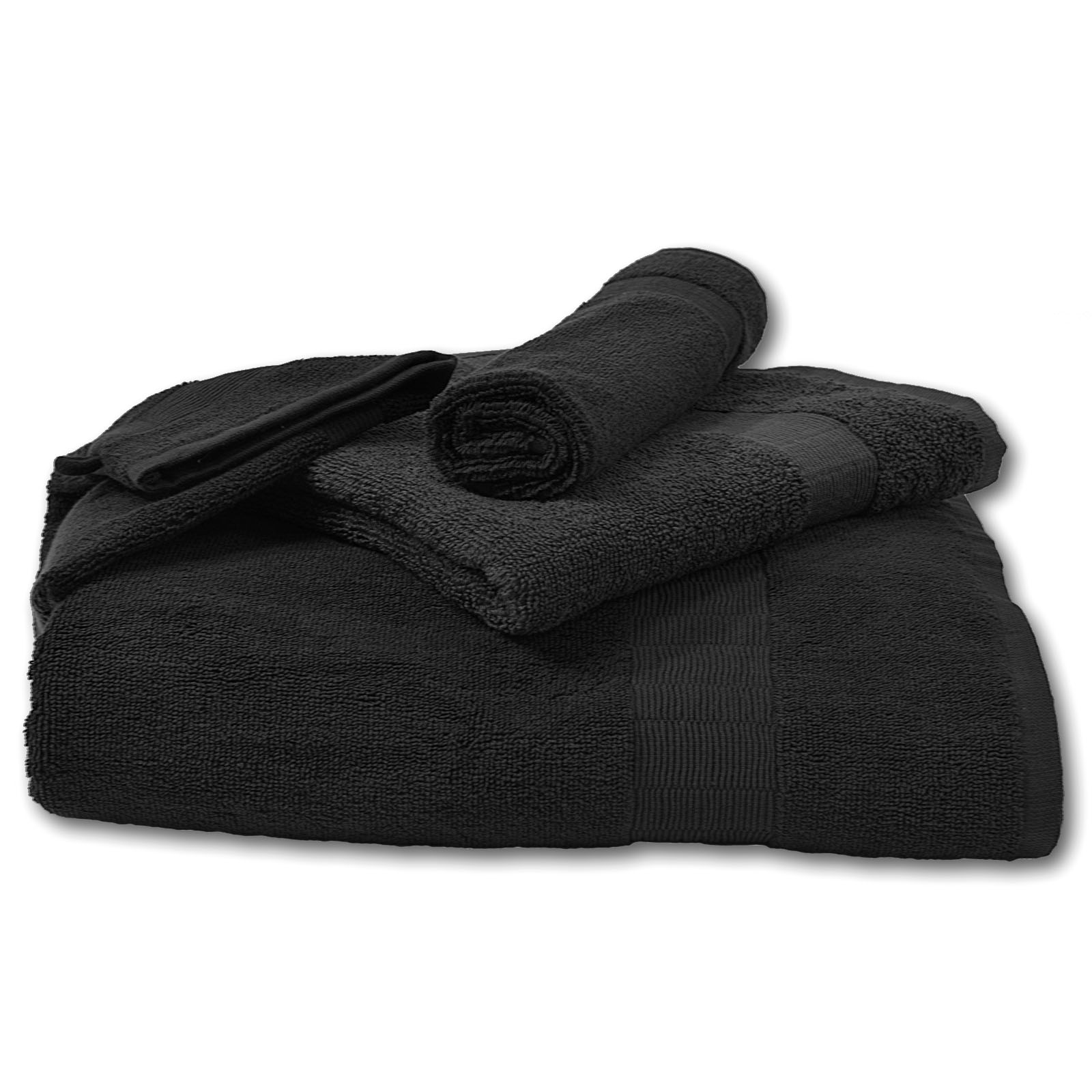 Calimosa Handtuch - schwarz - Baumwolle - 50x100 cm