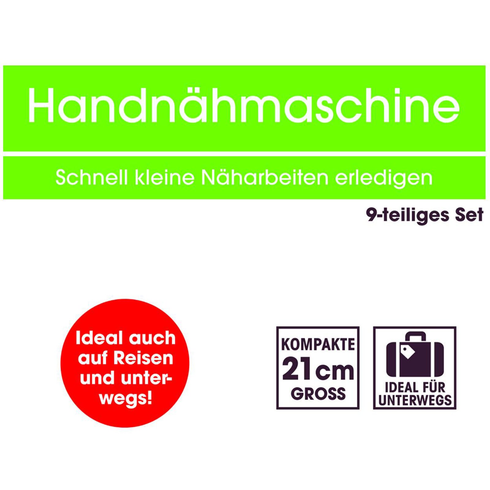 weiß Online - Hand-Nähmaschine | kaufen bei - ROLLER EASYMAXX cm 21