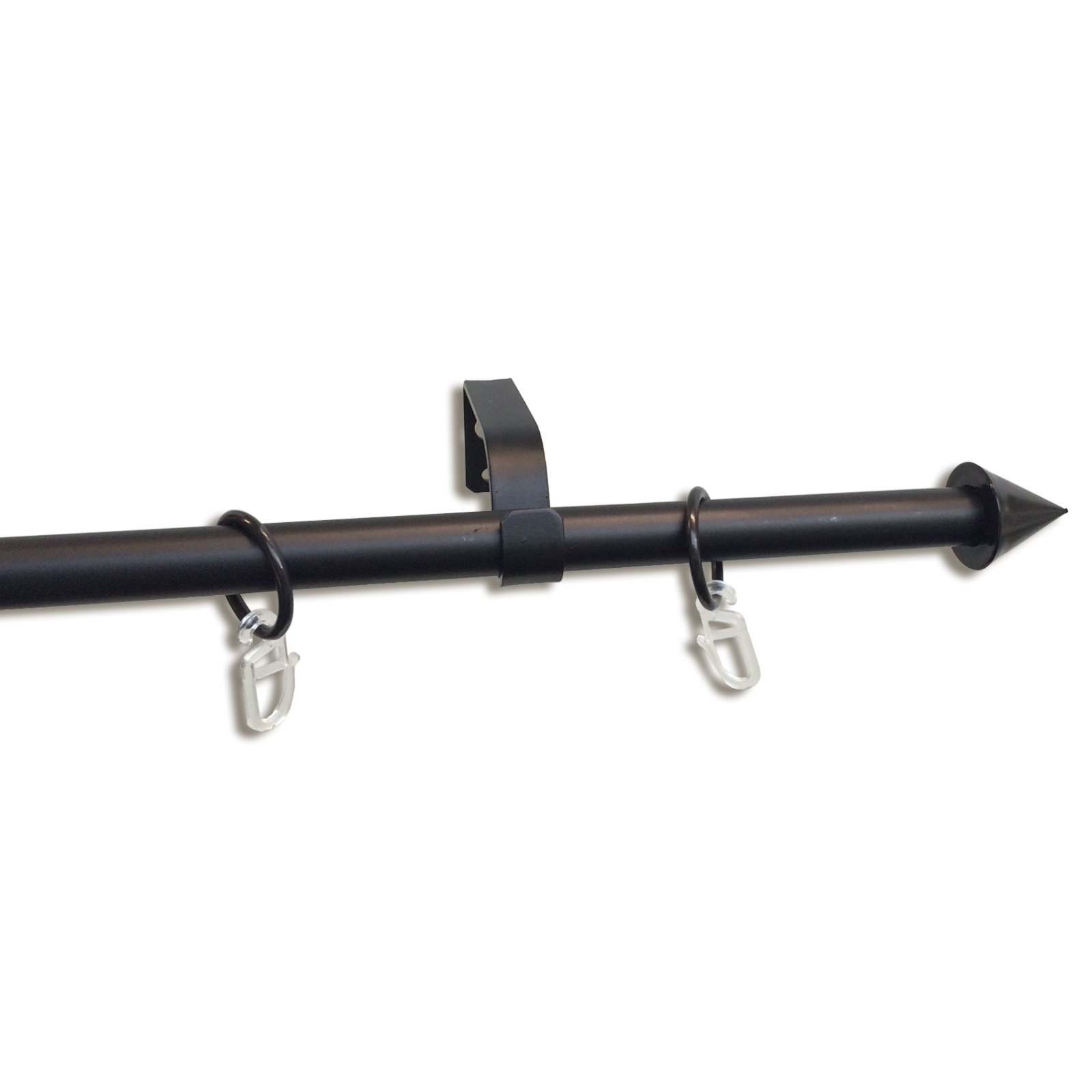 Gardinenstange - schwarz - ausziehbar - 120-180 cm | Online bei ROLLER  kaufen