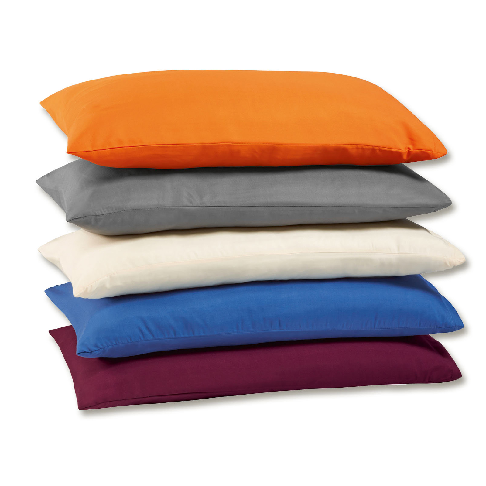 2er-Pack Kissenbezug - grau - 40x40 cm
