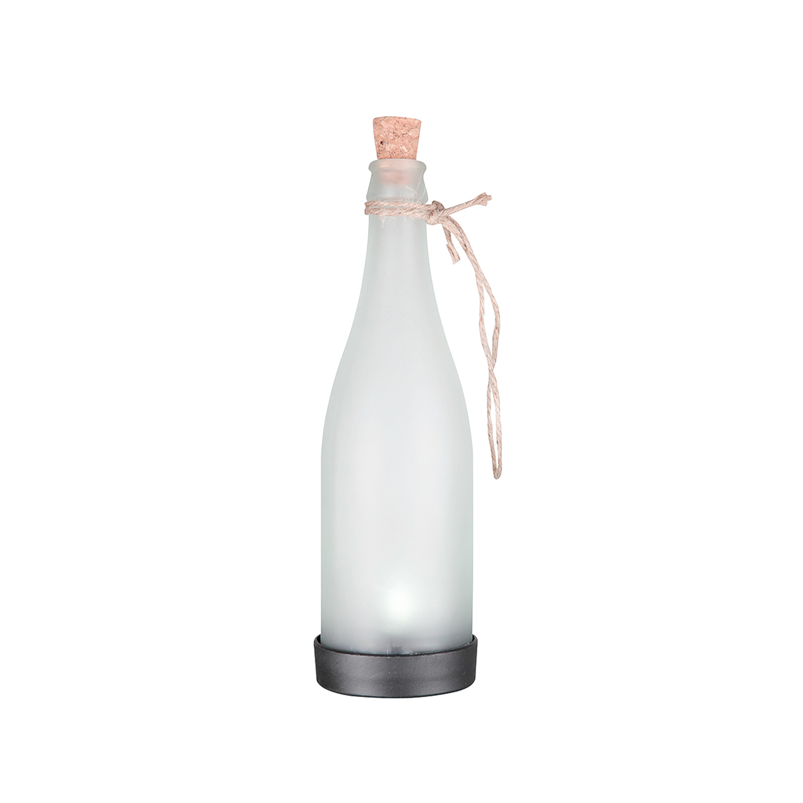 Solar-LED-Flasche - sortiertes Design - 25 cm hoch