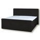 Boxspringbett - schwarz - Taschenfederkern - H3 - 180x200 cm