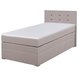 Boxspringbett SIAM - flamingo - H3 - 90x200 cm