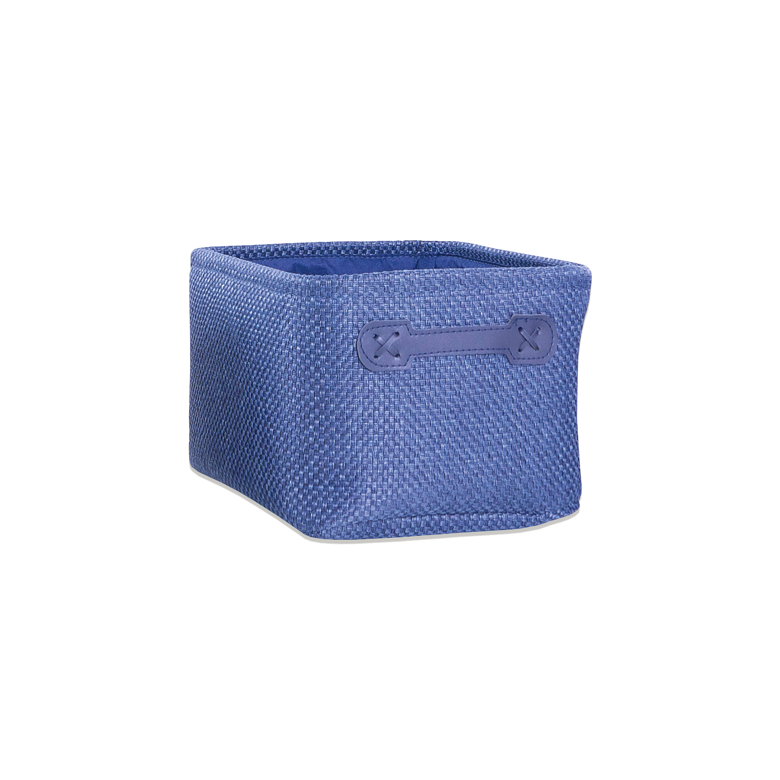 Aufbewahrungsbox - blau - Jute - Größe S