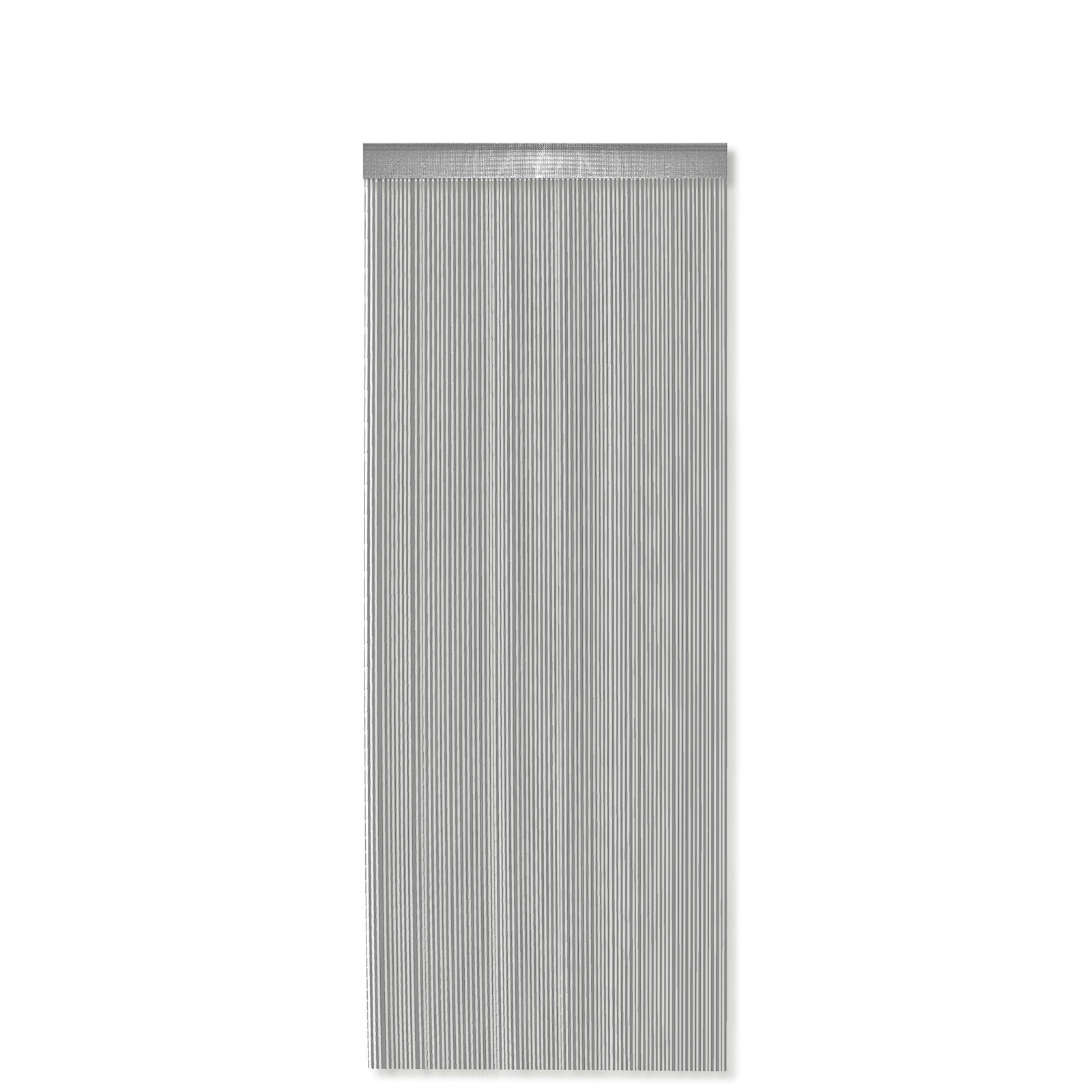 Fadenvorhang - silber - 90x245 cm