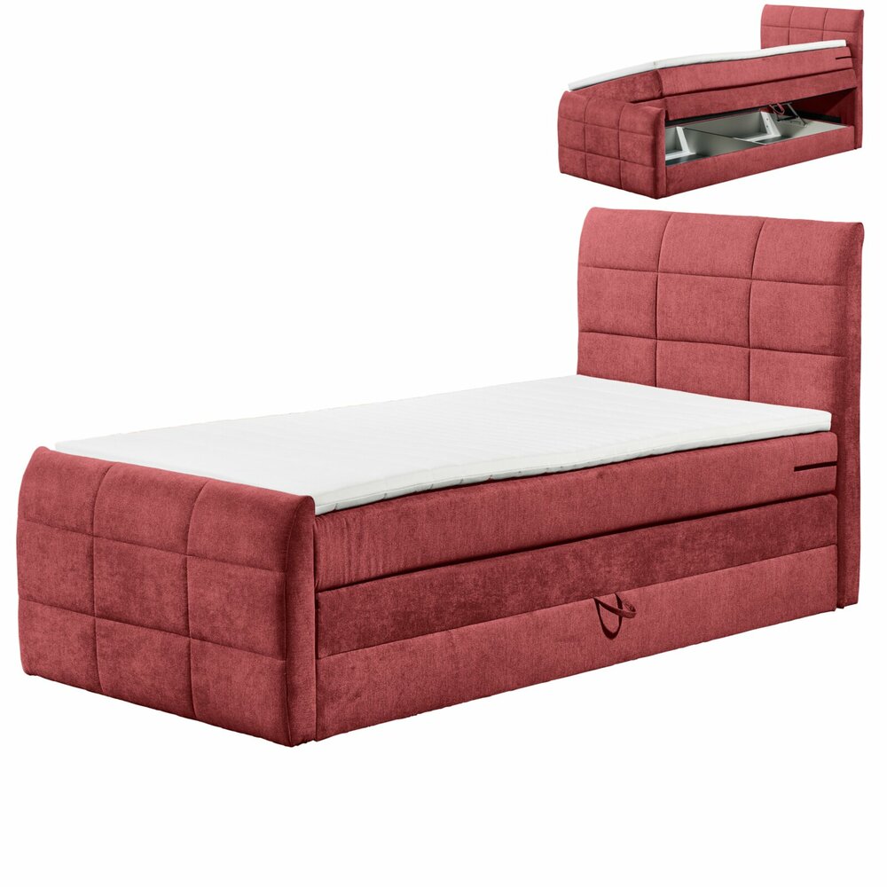 Bett 100x200 Roller