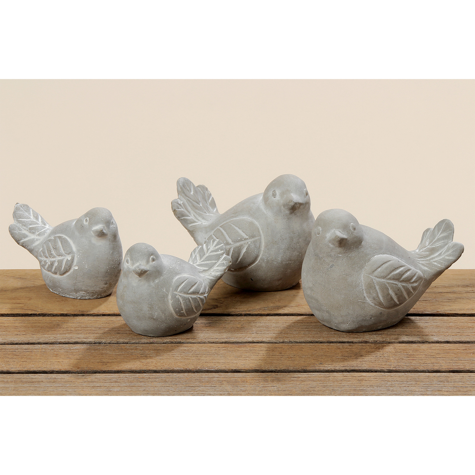 Vogel - Beton - sortierte Ausrichtung - 9 cm
