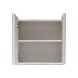 Spiegelschrank - weiß Hochglanz - 2 Spiegeltüren - 60 cm breit