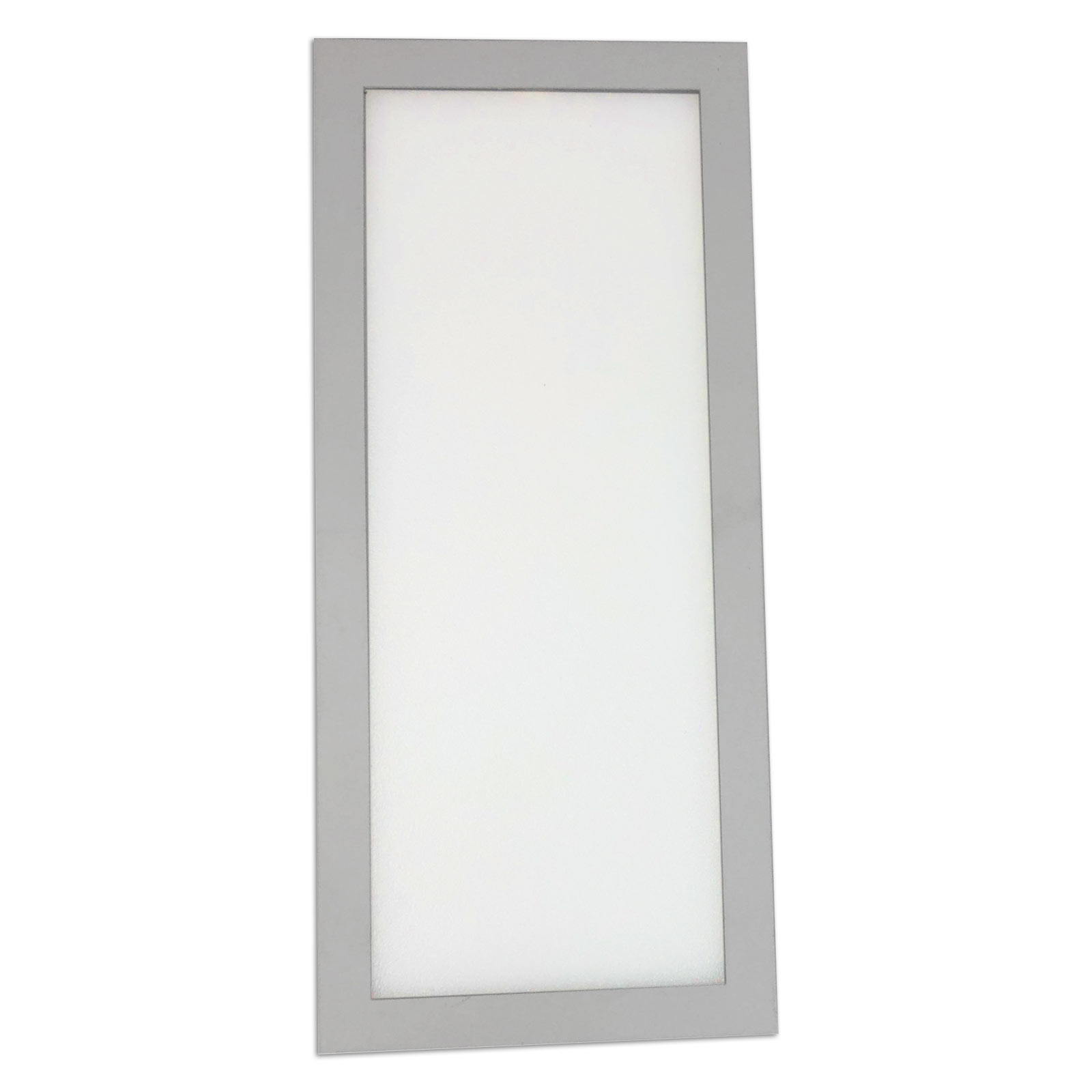 LED-Unterbauleuchte - silber - 23x10 cm - kaltweiß