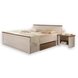 5-teiliges Schlafzimmer-Set LUCA - Pinie weiß-Trüffel
