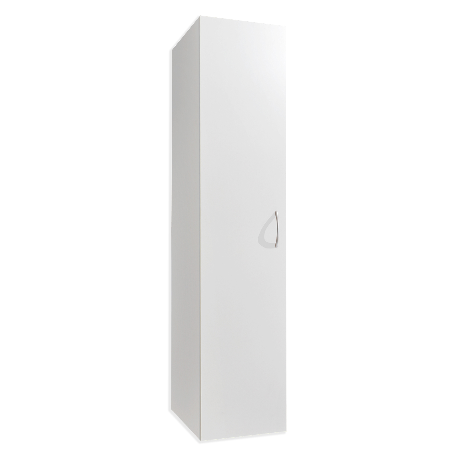Drehtürenschrank - weiß - 50 cm breit