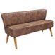 Bank MARCEL - Vintage Tobago - Massivholz - 182 cm