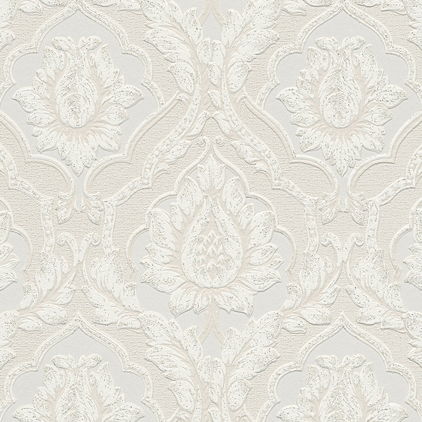 Vinyltapete - beige - Flitter-Optik - 10 Meter