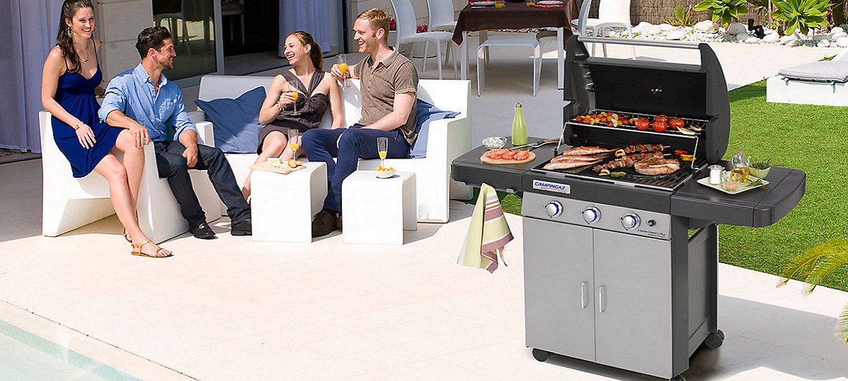 Gasgrillwagen