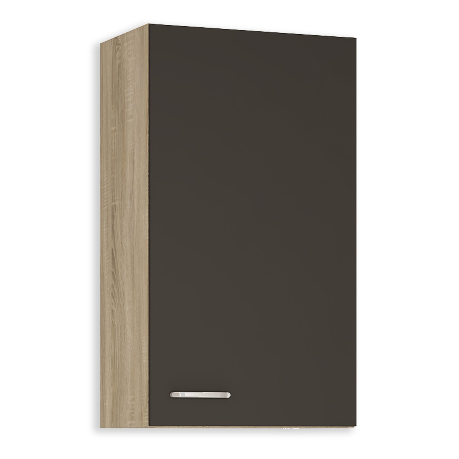 Hängeschrank - anthrazit-Sonoma Eiche - 50 cm breit