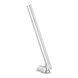 LED-Kosmetikleuchte BEAUTY - weiß-silber - mit Kugelkopf - 30 cm lang
