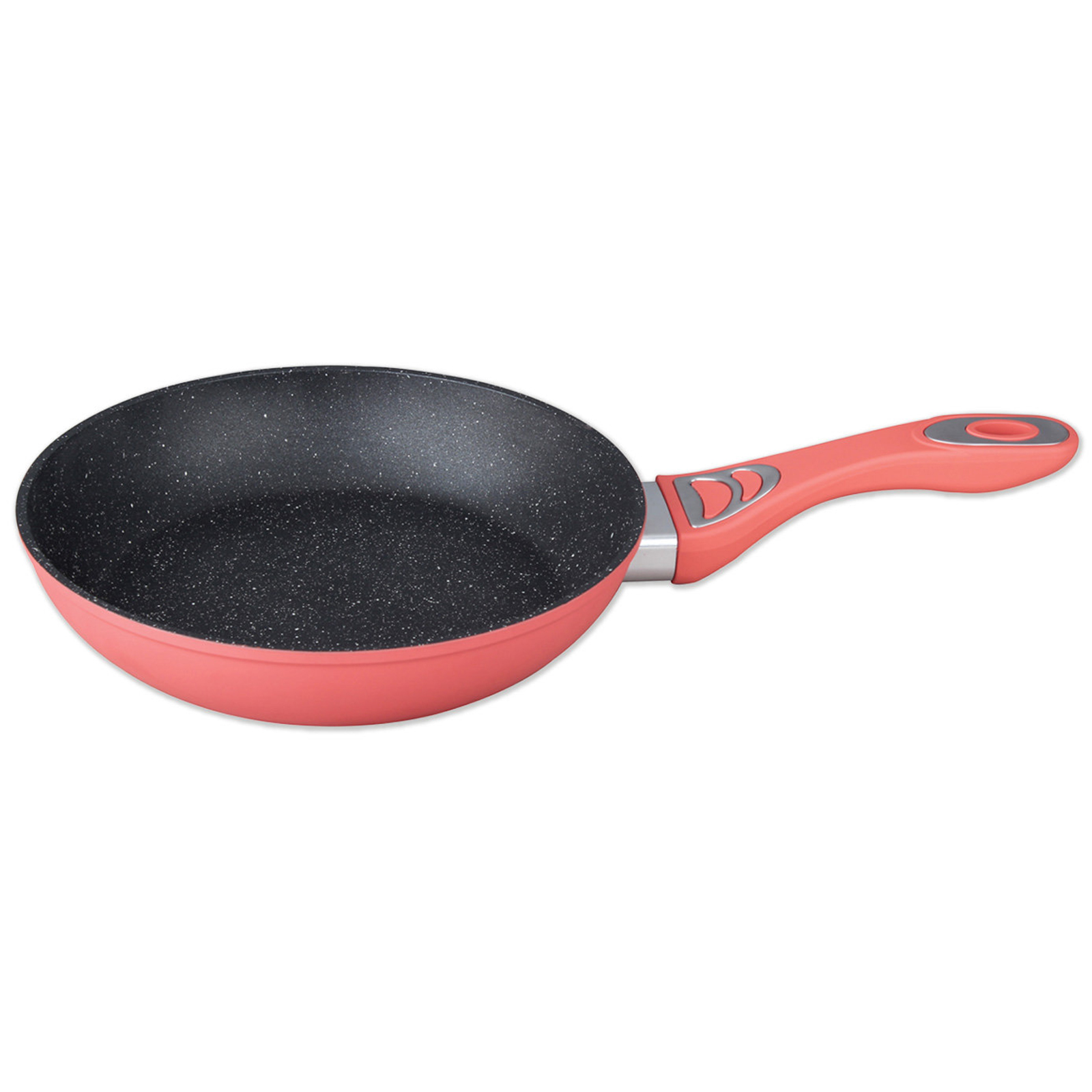 Bratpfanne - koralle - Alu - Keramikbeschichtung - Ø 24 cm