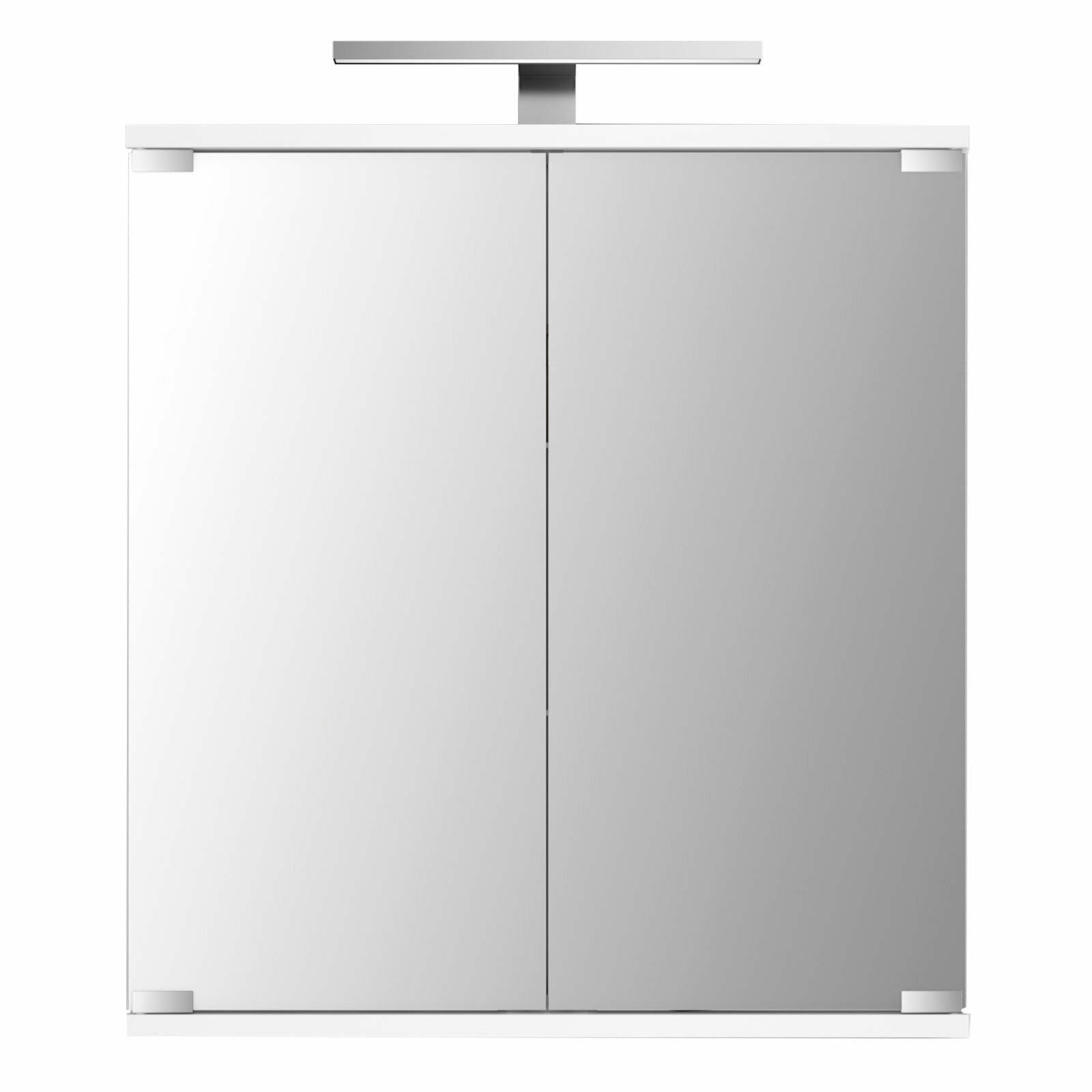 Spiegelschrank - weiß - Aufbauleuchte - 60 cm breit | Online bei ROLLER  kaufen | Spiegelschränke