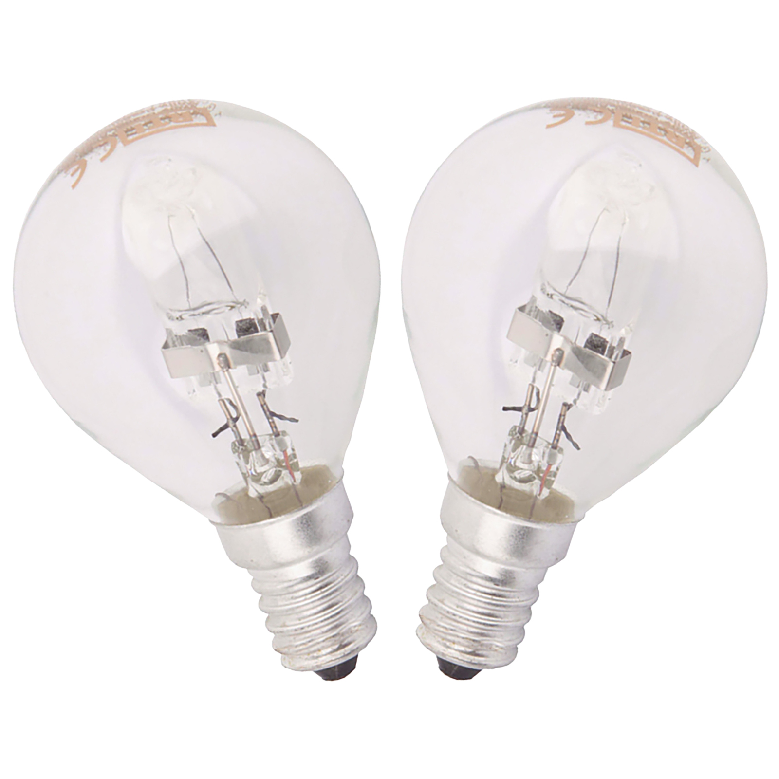 2er Pack Leuchtmittel Tropfen - E14 - 30 W - warmweiß
