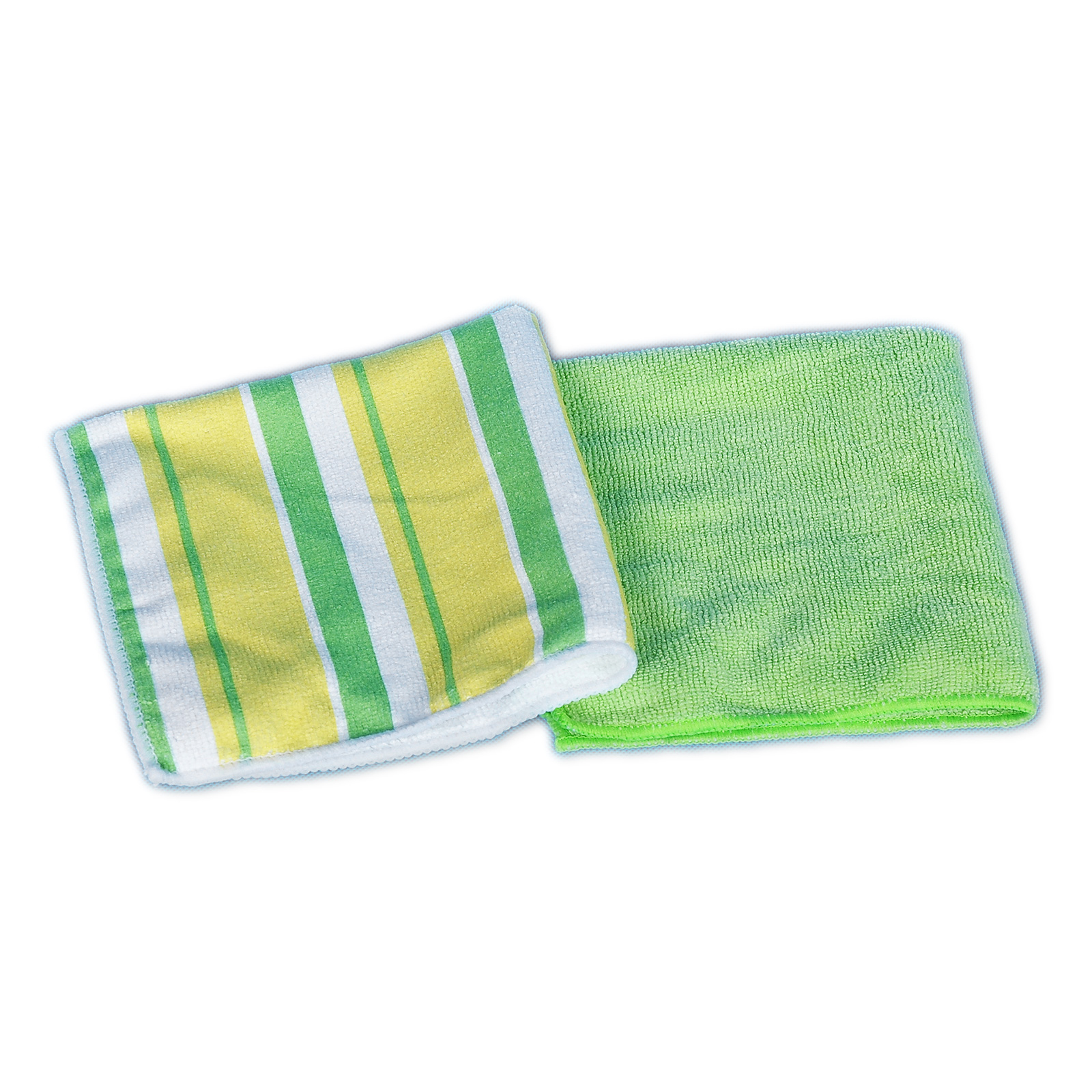 Microfasertücher - farbig sortiert - 2er Pack - 32x32 cm