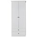 Garderobenschrank - weiß - 81 cm breit