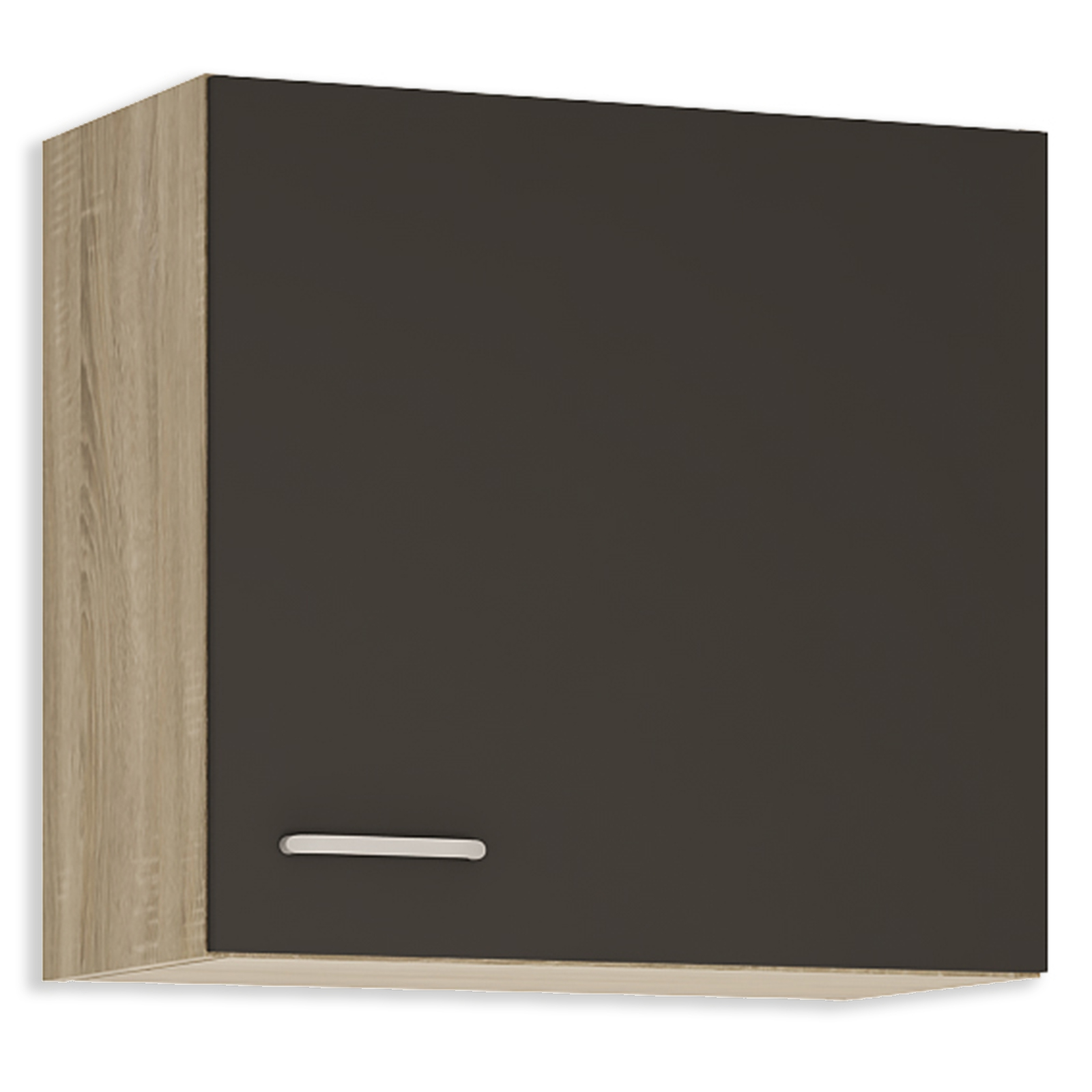 Hängeschrank - anthrazit-Sonoma Eiche - 60 cm breit
