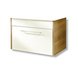 Waschbeckenunterschrank - weiß hochglanz - Eiche natur - 75 cm breit - 0287004700