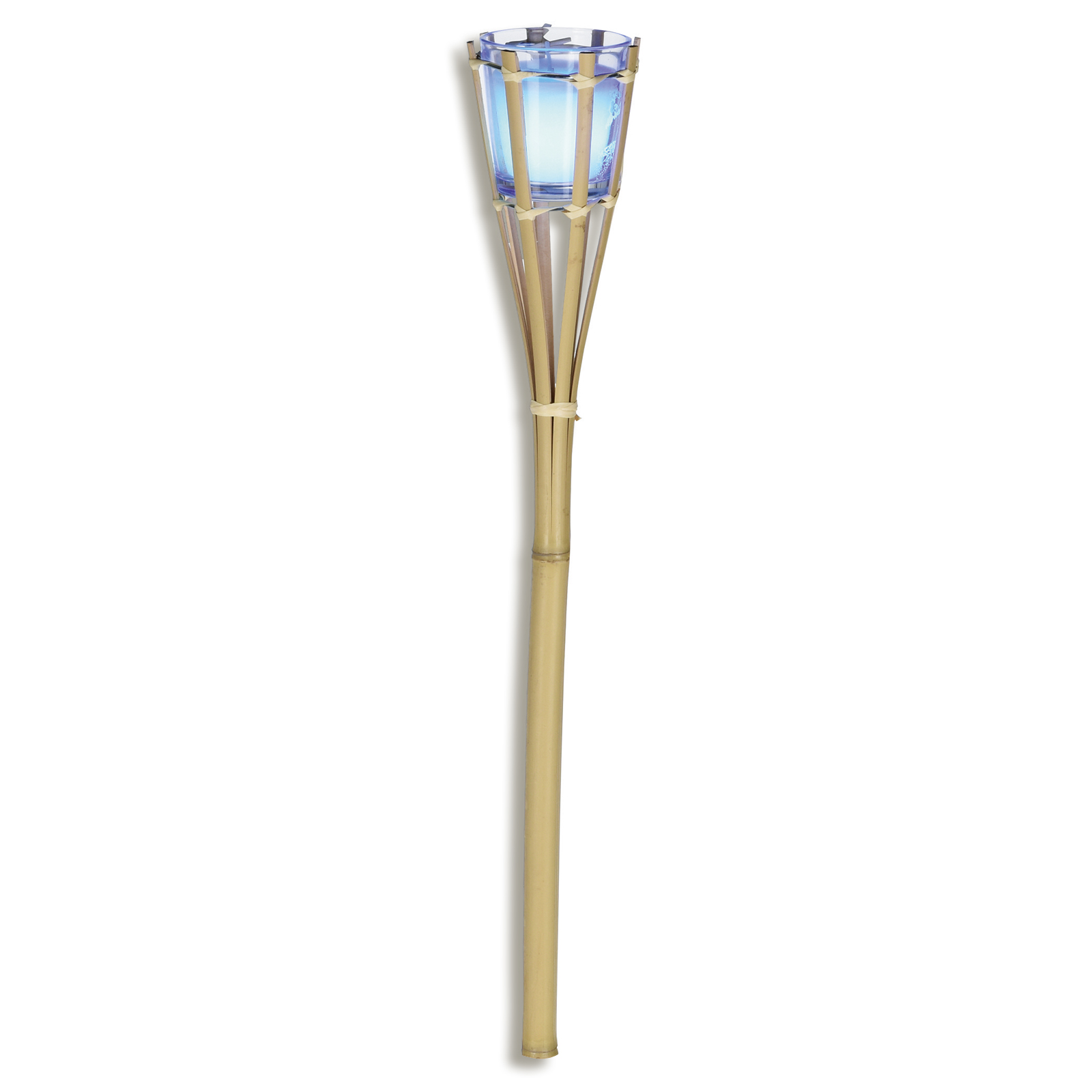 Gartenfackel - Bambus - LED-Farbwechsel